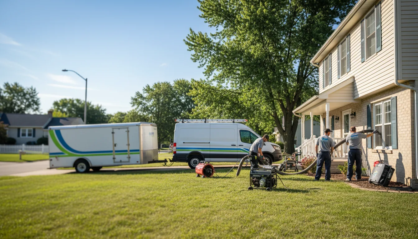 Flooded Basement Restoration And Cleanup With Repair in Salisbury Center, NY near me